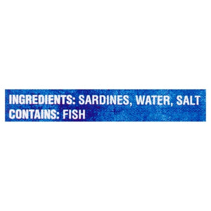 Crown Prince Sardines Wild Caught Skinless & Boneless 12/4.37OZ [UNFI #1153972] [ebt]