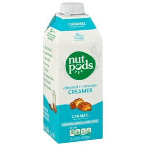 Nutpods Creamer Almond + Coconut Caramel 6/25.4 OZ [UNFI #2721678] [ebt] T