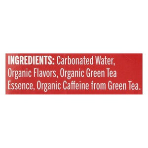 Nixie Sparkling Water Sparkling Water Pomegranate Green Tea 3/8/12 OZ [UNFI #2478683] [ebt] T