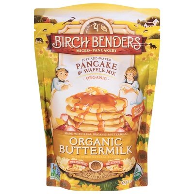 Birch Benders Pancake & Waffle Mix Organic Buttermilk 6/16 OZ [UNFI #2566669] [ebt]