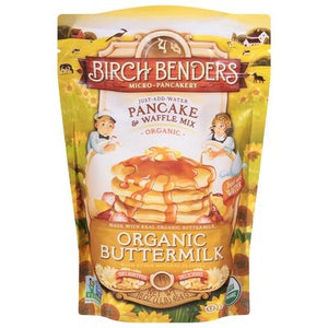 Birch Benders Pancake & Waffle Mix Organic Buttermilk 6/16 OZ [UNFI #2566669] [ebt]