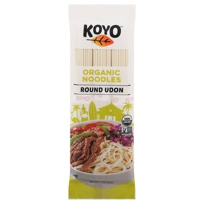 Koyo Noodles Organic Round Udon 12/8 OZ [UNFI #171058] [ebt]