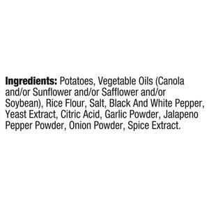 Kettle Brand Potato Chips Salt & Fresh Ground Pepper Krinkle Cut 12/7.5 OZ [UNFI #2895241] [ebt]