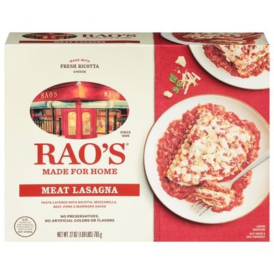 Raos Meat Lasagna 6/27 OZ [UNFI  #2563567]