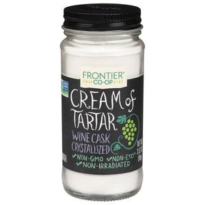 Frontier Nat Prod Co-Op Cream Of Tartar 3.52 OZ [UNFI #0335240] [ebt]