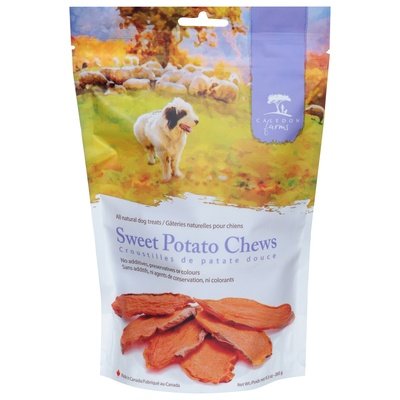 Caledon Farms Dog Treats Sweet Potato Chews 4/9.3 OZ [UNFI #2662419]