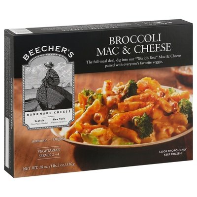 Beechers Mac N Cheese Broccoli 8/18 OZ [UNFI  #2734747]