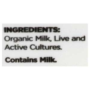 Maple Hill Creamery Yogurt Organic Greek Plain 6/16 OZ [UNFI #1644764] [ebt]