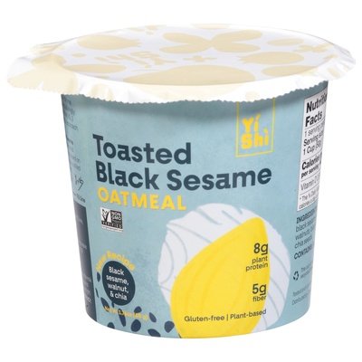 Yishi Oatmeal Toasted Black Sesame 6/1.76 OZ [UNFI #2962819] [ebt]