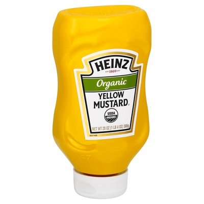 Heinz Mustard Organic Yellow 6/20 OZ [UNFI #2902534] [ebt]