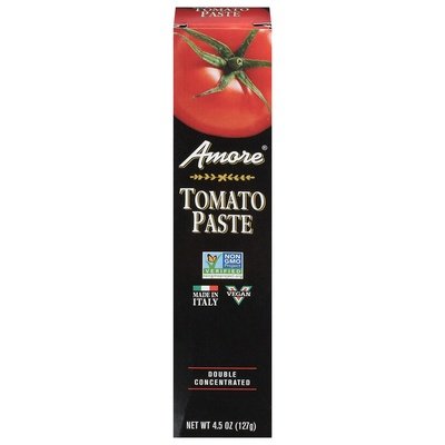 Amore Tomato Paste 12/4.5 OZ [UNFI #0873224] [ebt]