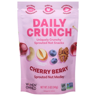 Daily Crunch Sprouted Nut Medley Cherry Berry 6/5 OZ [UNFI #3099785] [ebt]