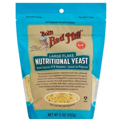 Bobs Red Mill Yeast Nutritional Large Flakes 4/5 OZ [UNFI #2689008] [ebt]