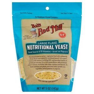 Bobs Red Mill Yeast Nutritional Large Flakes 4/5 OZ [UNFI #2689008] [ebt]