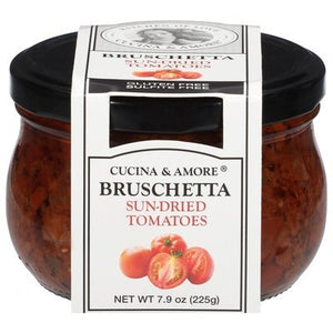 Cucina & Amore Bruschetta Sun-Dried Tomatoes 6/7.9 OZ [UNFI #1426295] [ebt]