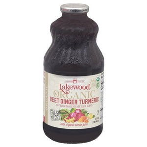 Lakewood Juice Organic Beet Ginger Turmeric 6/32 OZ [UNFI #2378156] [ebt]