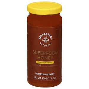 Beekeepers Naturals Superfood Honey 1/11.6 OZ [UNFI #2552925] T