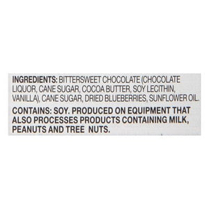 Endangered Species Chocolate Dark Chocolate Blueberry 72% Cocoa 12/3 OZ [UNFI #105791] [ebt] T