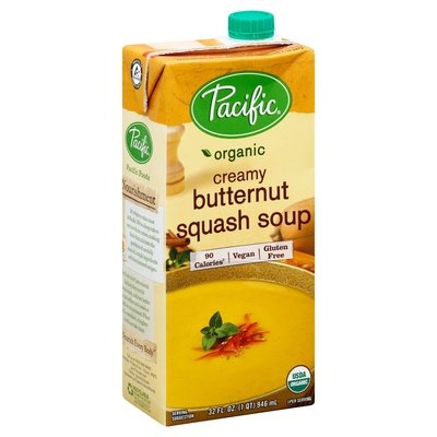 Pacific Foods Soup Creamy Butternut Squash 12/32 OZ [UNFI #229617] [ebt]