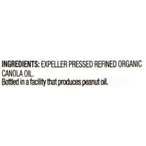 Spectrum Naturals Organic Canola Oil 12/16 OZ [UNFI #255240] [ebt]
