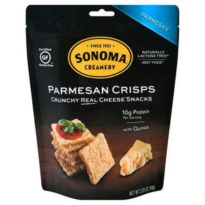 Sonoma Creamery Cheese Crisps Parmesan 6/2.25 oz [UNFI #3175262 ] [ebt]