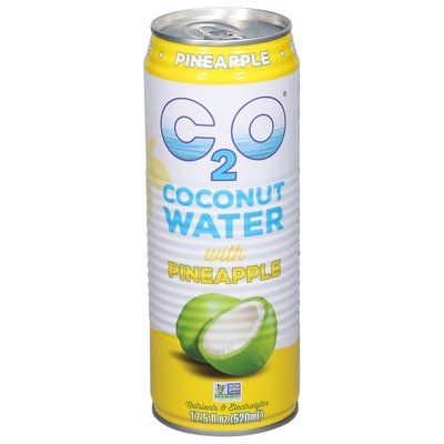 C2O Coconut Water With Pineapple 12/17.5 OZ [UNFI #1829712] [ebt] T