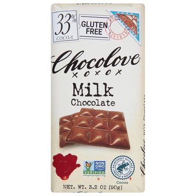 Chocolove Milk Chocolate 33% Cocoa 12/3.2 OZ [UNFI #431726] [ebt] T