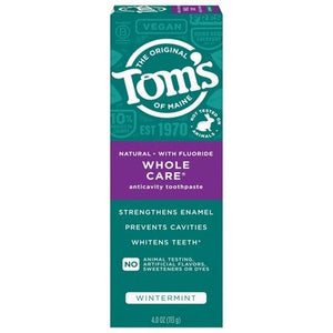 Toms Of Maine Toothpaste Anticavity Whole Care Wintermint 6/4 OZ [UNFI #2370153] T