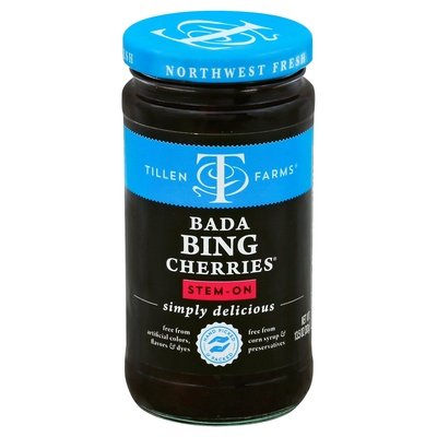 Tillen Farms Cherries Bada Bing Stem-On 6/13.5 OZ [UNFI #1028877] [ebt]