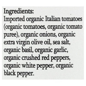 Organico Bello Pasta Sauce Organic Spicy Marinara 6/25 OZ [UNFI #1417906] [ebt]