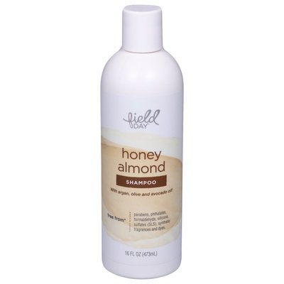 Field Day Shampoo Honey Almond 6/16 OZ [UNFI #2476067] T