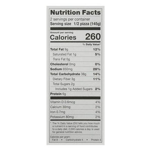 Afb Vegan Harvest Pizza_ 6/10.2 OZ [UNFI  #0161901]