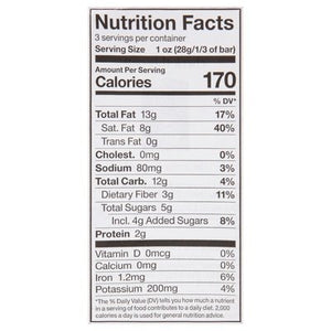 Endangered Species Chocolate Dark Chocolate Sea Salt Oat Milk 75% Cocoa 12/3 OZ [UNFI #2659084] [ebt] T