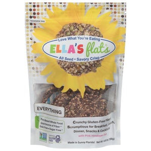 Ellas Flats Savory Crisp Everything All Seed 6/4.8 OZ [UNFI #2856870] [ebt]