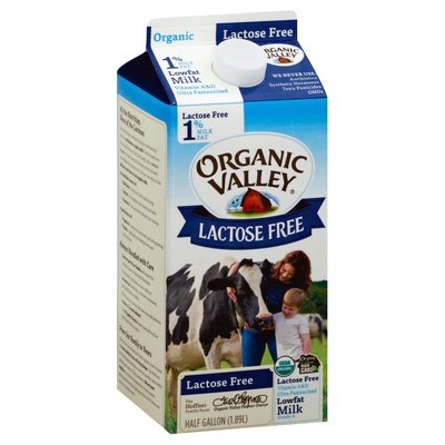 Organic Valley Milk Lactose Free Lowfat 1% Milkfat 6/64 OZ [UNFI #0974956] [ebt] T