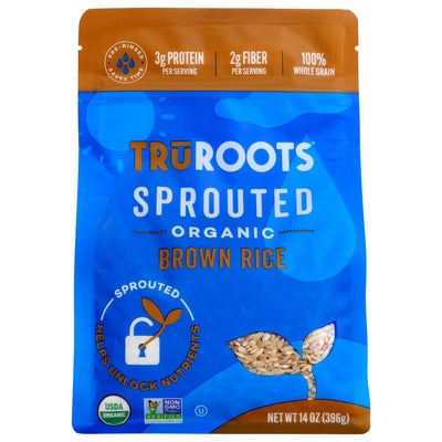 Tru Roots Brown Rice Organic Sprouted Og1 6/14 oz [UNFI #0937441 ] [ebt]