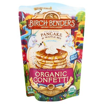 Birch Benders Pancake & Waffle Mix Organic Confetti 6/14 OZ [UNFI #2693869] [ebt]