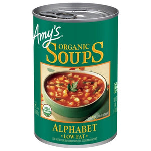 Amys Soup Fat Free Organic Alphabet Og2 12/14.1 oz [UNFI #0319731 ] [ebt]