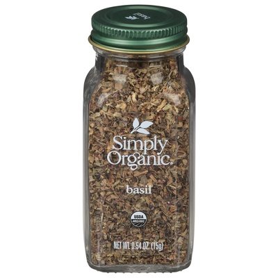 Simply Organic Basil 6/.54 OZ [UNFI #3004165] [ebt]