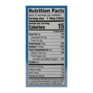 Coconut Secret Coconut Aminos Organic 6/16.9 OZ [UNFI #1552330] [ebt]