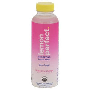 Lemon Perfect Lemon Water Hydrating Zero Sugar Dragon Fruit Mango 12/15.2 Z [UNFI #3014354] [ebt]