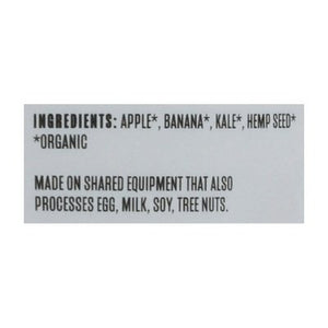 Once Upon A Farm Fruit & Veggie Blend Organic Green Kale & Apples 8/3.2 OZ [UNFI #2134732] [ebt]