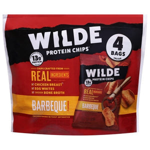 Wilde Protein Chips Barbeque Flavored 8/4/1.34 Z [UNFI #3001237 ] [ebt]