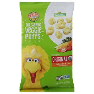 Earths Best Veggie Puffs Original 4/1.55 OZ [UNFI #2672913] [ebt]