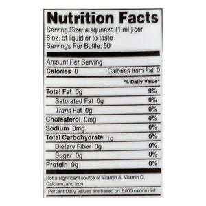 Sweet Leaf Stevia Sweetener Vanilla Flavored 1.7 OZ [UNFI #1877869] [ebt] T