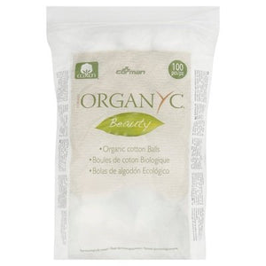 Organyc Cotton Balls 1/100 CT [UNFI #1135912] T
