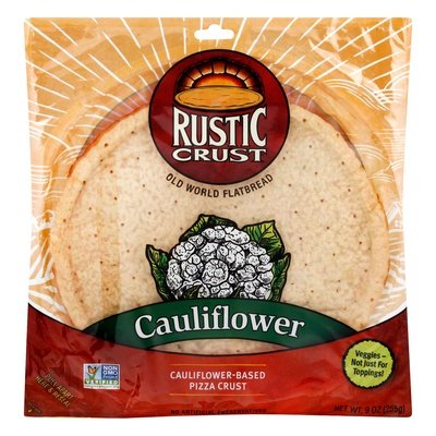 Rustic Crust Pizza Crust Cauliflower 8/9 OZ [UNFI #2468734] [ebt]
