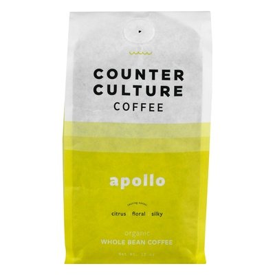 Counter Culture Coffee Coffee Organic Whole Bean Apollo 6/12 OZ [UNFI #2775492] [ebt]