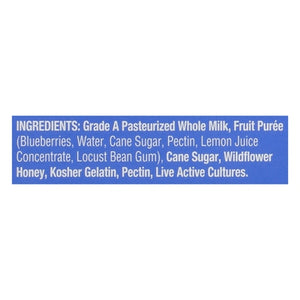 Noosa Finest Yoghurt Blueberry 4 Pack 6/4/4 OZ [UNFI #1621341] [ebt]