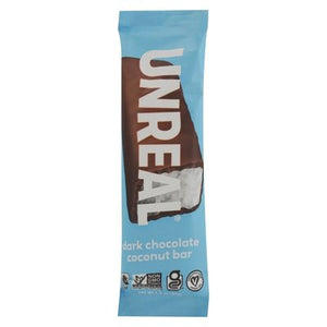 Unreal Coconut Bar Dark Chocolate 12/1.3 OZ [UNFI #2531952] [ebt] T